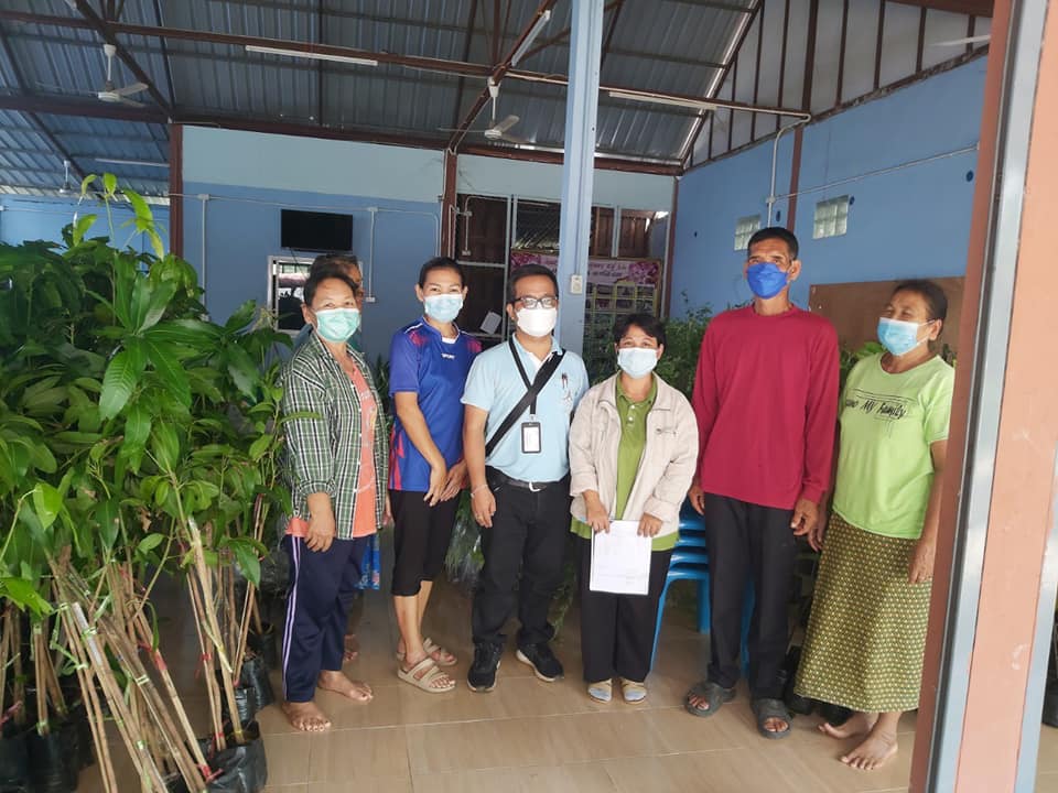 ส.ป.ก. ศรีสะเกษ​ ตรวจรับวัสดุการเกษตร (พันธ์​ุกล้าไม้)​ 8 ชนิด