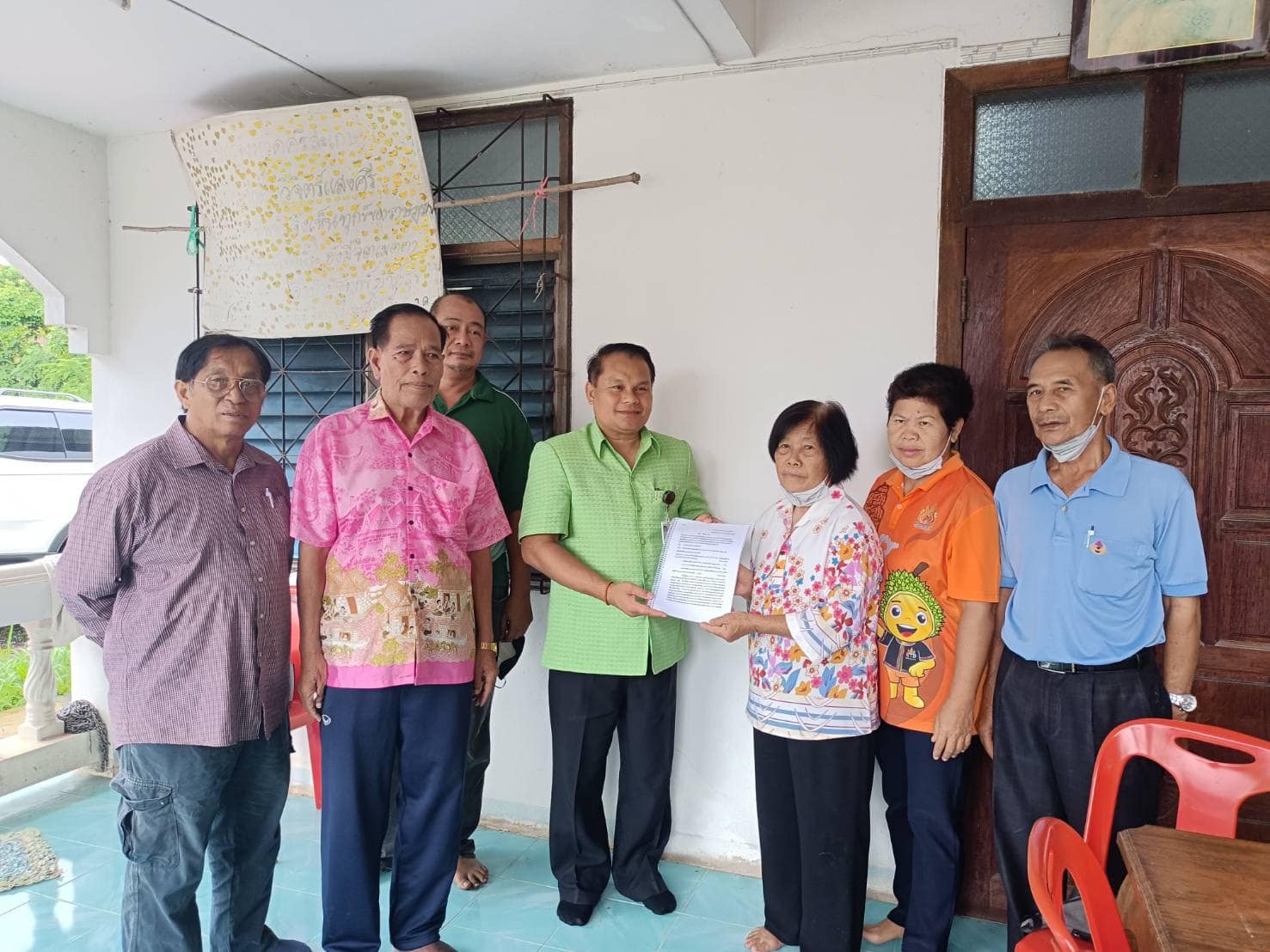 ลงพื้นที่ติดตามและรับทราบความคืบหน้าการดำเนินการของคณะทำงานแก้ไขปัญหาพื้นที่บ้านโนนแย้