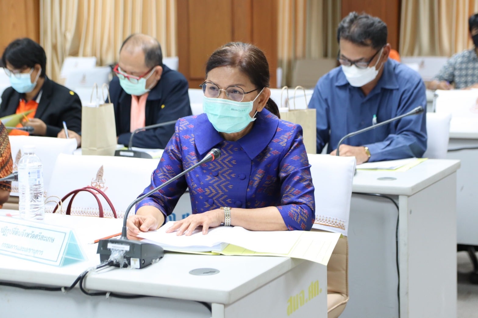 การประชุมคณะกรรมการปฏิรูปที่ดินจังหวัดศรีสะเกษ ครั้งที่ 1/2565 