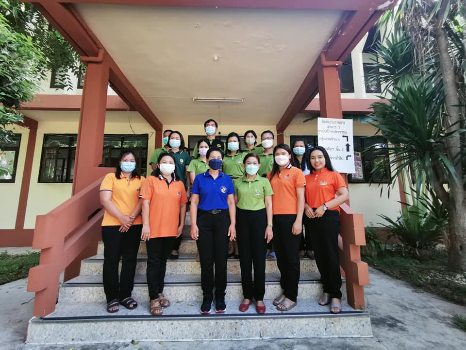 ส.ป.ก.ศรีสะเกษ​ ร่วมต้อนรับ​ นางสาววรรณพร​ ดอกจำปา​ ผู้ตรวจราชการกรม​ ส.ป.ก.​