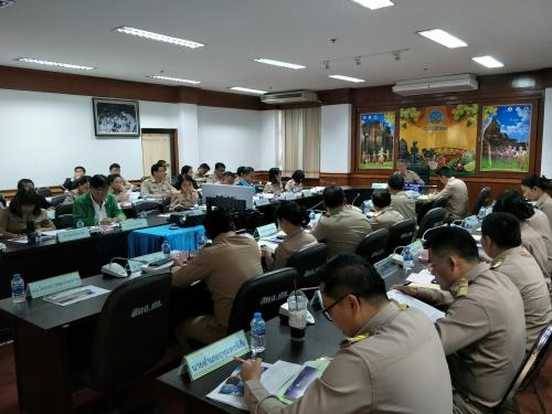 ส.ป.ก.ศรีสะเกษ จัดประชุมคณะกรรมการปฏิรูปที่ดินจังหวัดศรีสะเกษ (คปจ.) ครั้งที่ ๑/๒๕๖๒