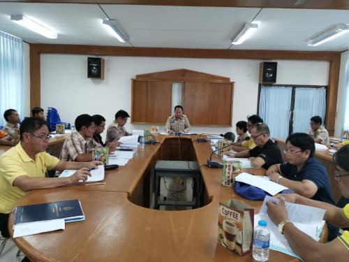 ส.ป.ก.ศรีสะเกษ ประชุมคณะอนุกรรมการคัดเลือกเกษตรกรเข้าทำประโยชน์ในที่ดินในเขตปฏิรูปที่ดิน อำเภอพยุห์ ครั้งที่ ๑/๒๕๖๒
