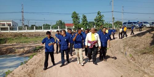 นายอนันต์ สุวรรณรัตน์ ปลัดกระทรวงเกษตรและสหกรณ์ ปฏิบัติราชการในพื้นที่จังหวัดศรีสะเกษ
