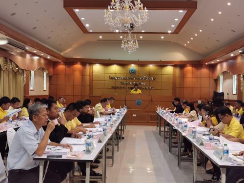 ส.ป.ก.ศรีสะเกษ จัดประชุมคณะกรรมการปฏิรูปที่ดินจังหวัดศรีสะเกษ (คปจ.) ครั้งที่ ๒/๒๕๖๒