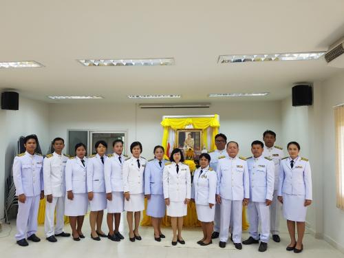 ส.ป.ก.ศรีสะเกษ จัดพิธีถวายสัตย์ปฏิญาณเพื่อเป็นข้าราชการที่ดีและพลังของแผ่นดิน