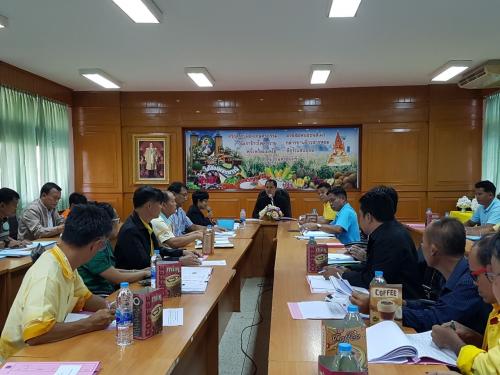 ส.ป.ก.ศรีสะเกษ จัดประชุมคณะอนุกรรมการคัดเลือกเกษตรกรเข้าทำประโยชน์ในที่ดินในเขตปฏิรูปที่ดิน อำเภอศรีรัตนะ 