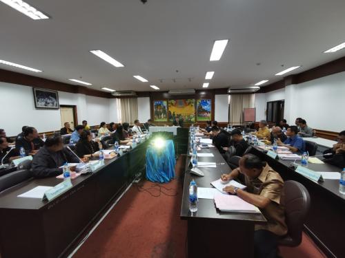 ส.ป.ก.ศรีสะเกษ จัดประชุมคณะกรรมการปฏิรูปที่ดินจังหวัดศรีสะเกษ (คปจ.) ครั้งที่ ๓/๒๕๖๒