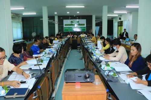 ส.ป.ก.ศรีสะเกษ ร่วมประชุมคณะกรรมการอำนวยการขับเคลื่อนงานนโยบายสำคัญและการแก้ไขปัญหาภาคเกษตรระดับจังหวัด ครั้งที่ 1/2564