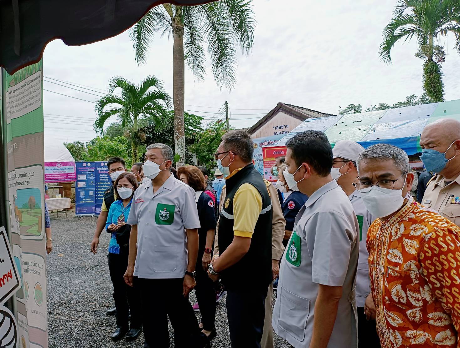 ส.ป.ก.สงขลา ร่วมกิจกรรมโครงการจังหวัดเคลื่อนที่ ณ บริเวณลานองค์การบริหารส่วนตำบลคูหา  หมู่ที่ ๔ ตำบลคูหา อำเภอสะบ้าย้อย จังหวัดสงขลา