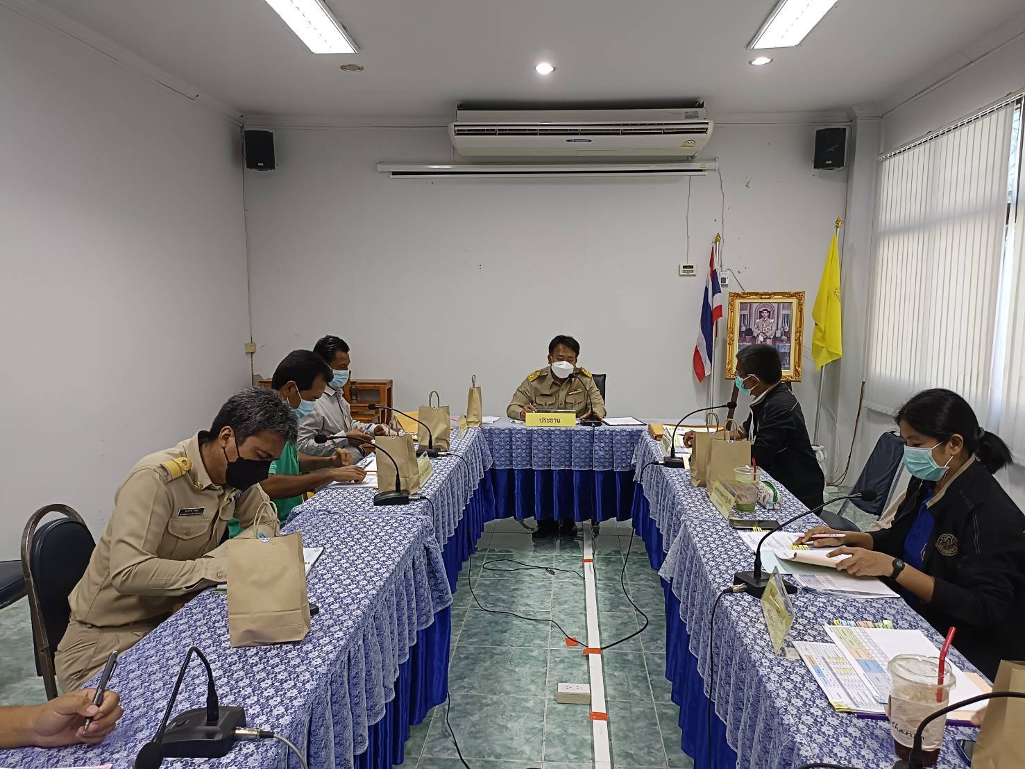 ส.ป.ก.สงขลา จัดประชุมคณะอนุกรรมการกลั่นกรองการใช้ประโยชน์ในที่ดินของผู้ได้รับการจัดที่ดิน ตำบลแดนสงวน อำเภอระโนด ครั้งที่ 1/2565
