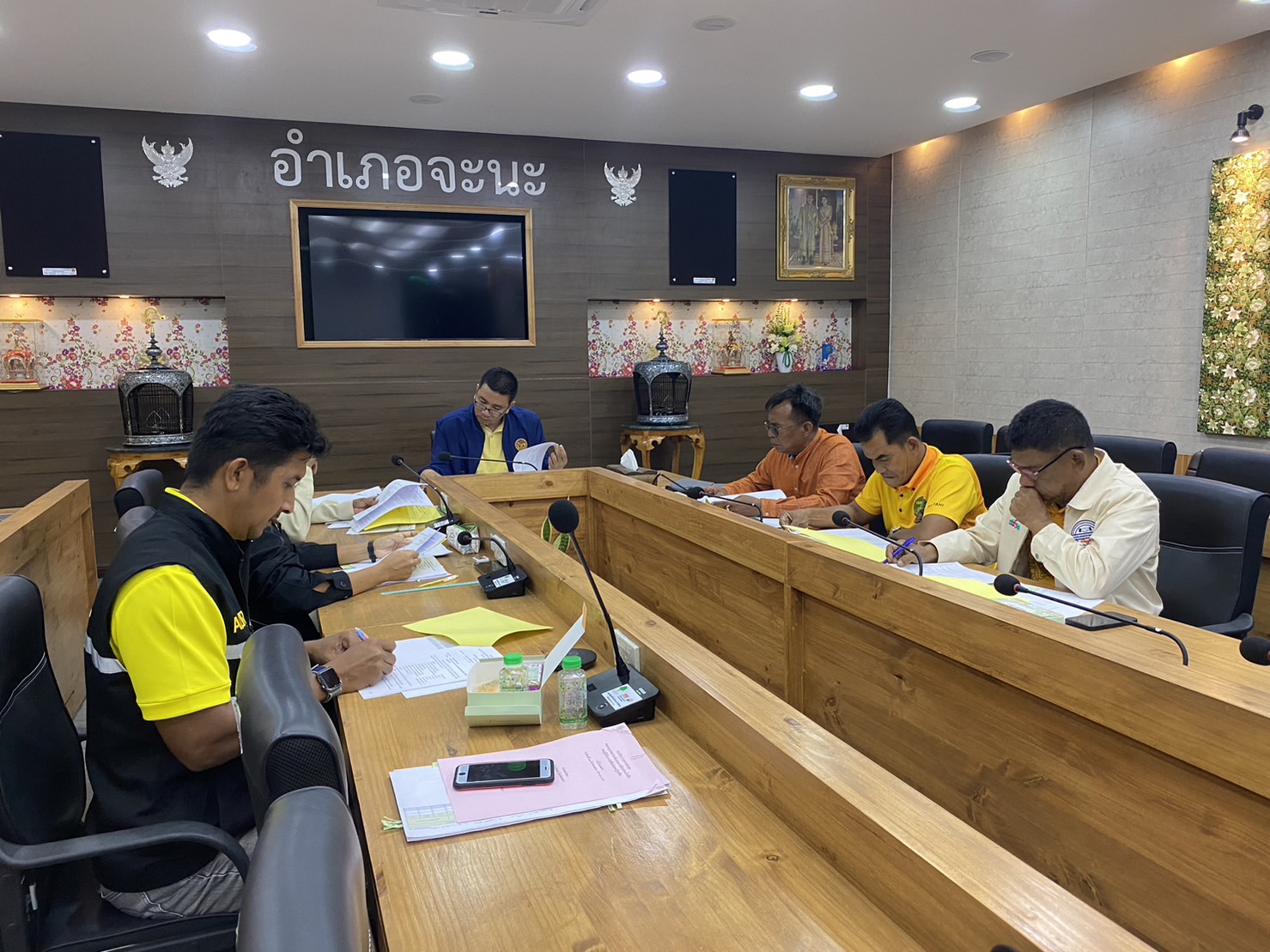 ส.ป.ก.สงขลา จัดประชุมคณะอนุกรรมการกลั่นกรองการใช้ประโยชน์ในที่ดิน ของผู้ได้รับการจัดที่ดิน ต.จะโหนง ต.น้ำขาว ต.บ้านนา อำเภอจะนะ