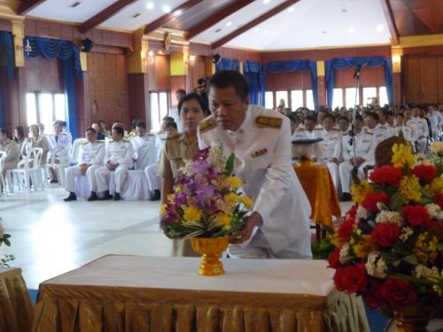 ส.ป.ก.สงขลา ร่วมงานรัฐพิธีเนื่องในวันคล้ายวันสวรรคต สมเด็จพระนเรศวรมหาราช 