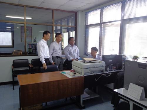 ผู้ตรวจราชการกรม ตรวจเยี่ยม ส.ป.ก.สงขลา  