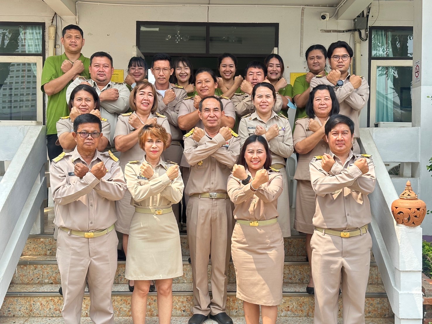 ประกาศเจตนารมณ์เป็นองค์กรคุณธรรม ประจำปีงบประมาณ พ.ศ. 2567 และแสดงออกเชิงสัญลักษณ์ ในการต่อต้านการทุจริต