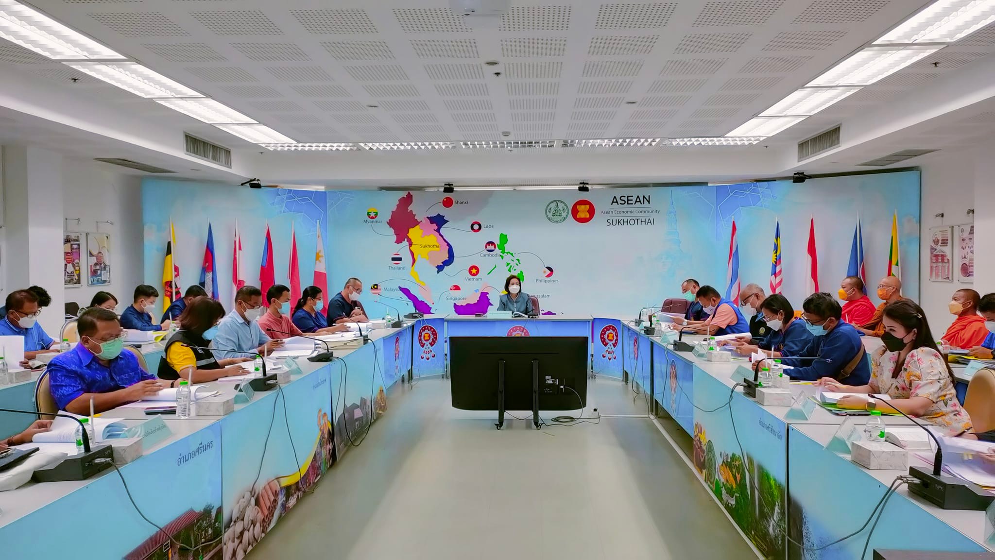 ประชุมคณะกรรมการปฏิรูปที่ดินจังหวัดสุโขทัย (คปจ.สุโขทัย) ครั้งที่ ๑/๒๕๖๕