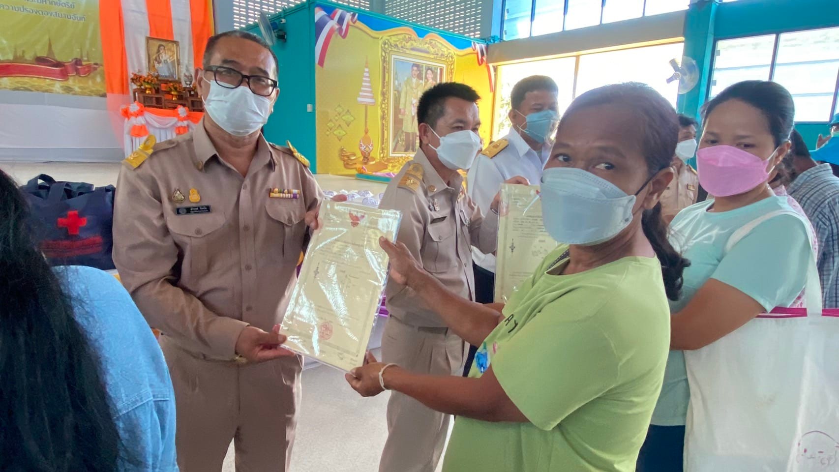 โครงการ  หน่วยบำบัดทุกข์ บำรุงสุข สร้างรอยยิ้มให้ประชาชน  จังหวัดสุโขทัย  และหน่วยแพทย์เคลื่อนที่ พอ.สว.จังหวัดสุโขทัย ณ โรงเรียนบ้านวังโคนไผ่ หมู่ ๔ ตำบลวังน้ำขาว อำเภอบ้านด่านลานหอย จังหวัดสุโขทัย