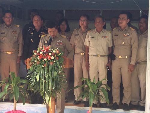 พิธีเปิดศูนย์เรียนรู้ปรัชญาเศรษฐกิจพอเพียง และเกษตรทฤษฏีใหม่