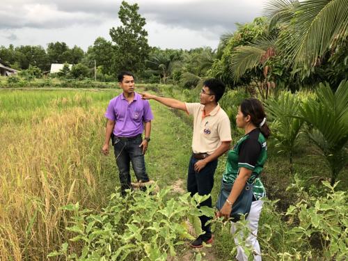 ประชุมและติดตามการทำประโยชน์ที่ดิน(นิคมคันธุลี  เดิม)  