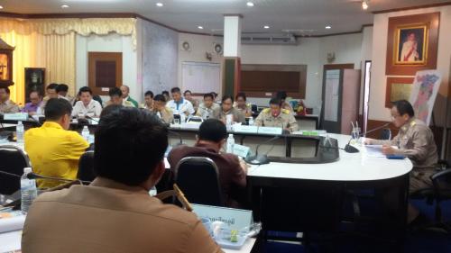 ประชุมคณะกรรมการปฏิรูปที่ดินจังหวัดสุรินทร์  ครั้งที่  3/2559