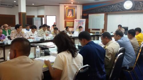 ประชุมคณะกรรมการปฏิรูปที่ดินจังหวัดสุรินทร์  ครั้งที่  3/2559