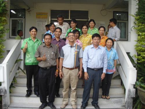 ผู้ตรวจราชการ ส.ป.ก. (นายกระแส จันทรังษี) เดินทางมาตรวจเยี่ยม ส.ป.ก สุรินทร์  