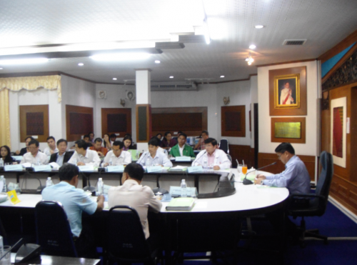 ประชุมคณะกรรมการปฏิรูปที่ดินจังหวัดสุรินทร์ ครั้งที่ 1/2557 