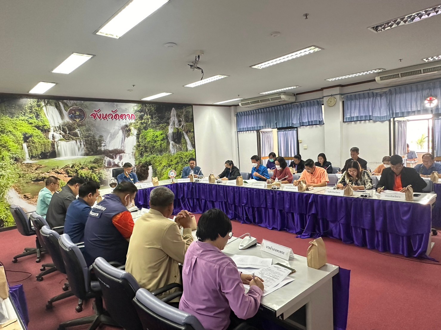 สำนักงานการปฏิรูปที่ดินจังหวัดตาก (ส.ป.ก.ตาก) จัดประชุมคณะกรรมการปฏิรูปที่ดินจังหวัดตาก (คปจ.ตาก) ครั้งที่ 3/2566