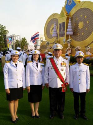 ปฏิรูปที่ดินจังหวัดตากเข้าร่วมพิธีถวายพระพรชัยมงคล ระหว่างวันที่ ๔-๖ พ.ค. ๒๕๖๒ ณ ศาลากลาง อำเภอเมือง จังหวัดตาก
