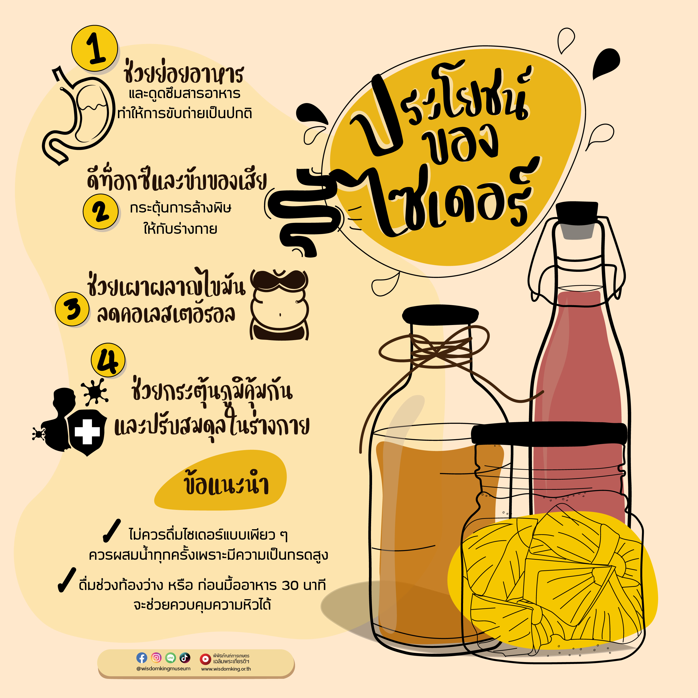 ประโยชน์ของไซเดอร์