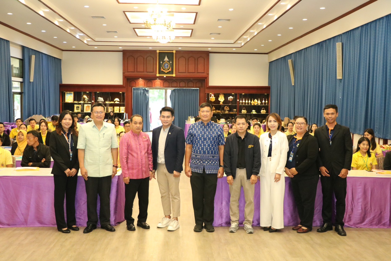 พิธีเปิดโครงการฝึกอบรม หลักสูตร ต้นกล้าข้าราชการ (ข้าราชการใหม่ รุ่นที่ 8) ประจำปีงบประมาณ พ.ศ. 2568