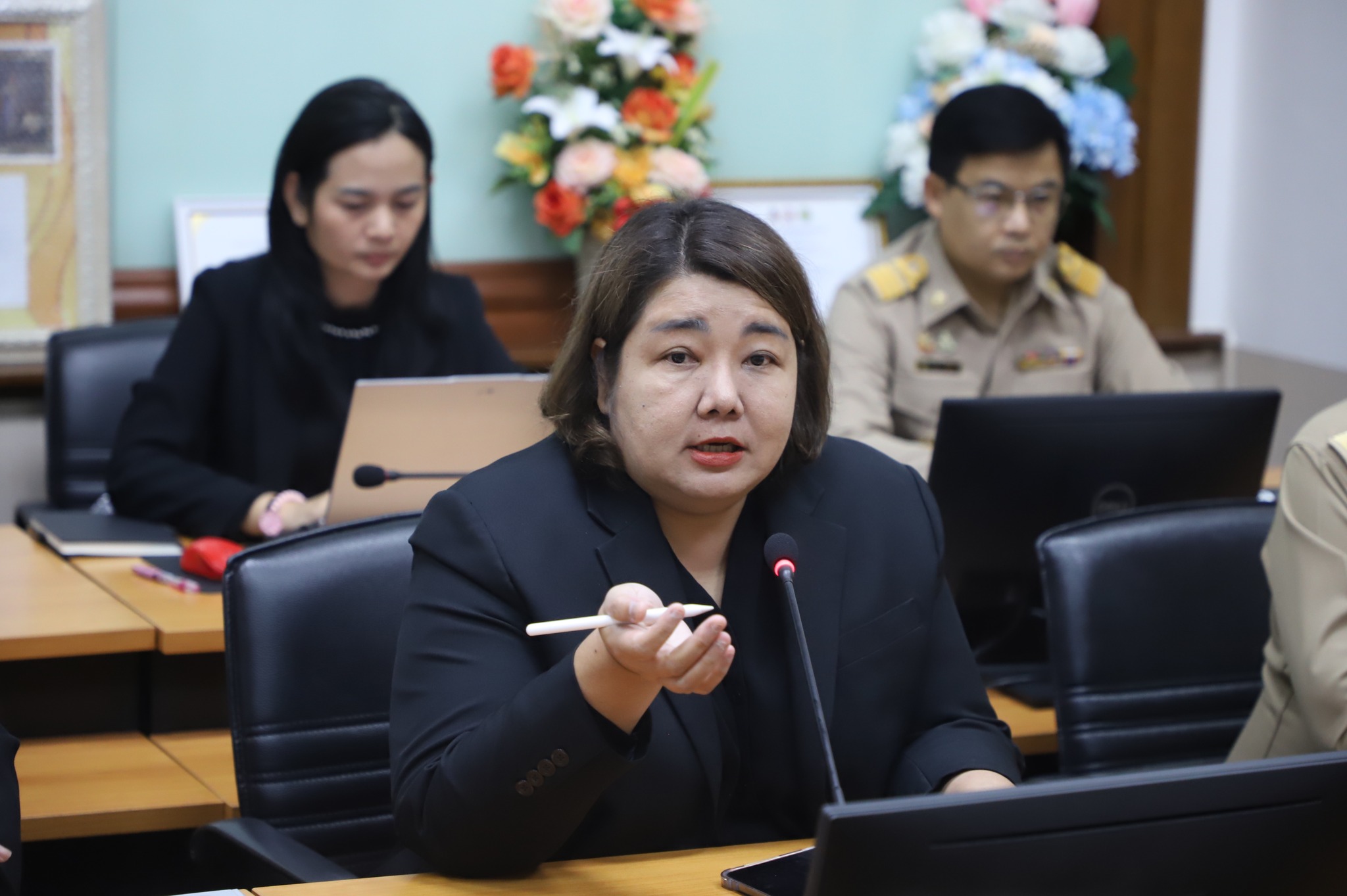 title - ส.ป.ก. ประชุมหารือเรื่อง การยกระดับประสิทธิภาพการสำรวจทรัพยากร ต้นไม้ และ ยางพารา เพื่อรองรับโฉนดต้นไม้และคาร์บอนเครดิต ด้วยเทคโนโลยีการสำรวจระยะไกลแบบผสมผสาน (Integrated Remote Sensing: LiDAR & Satellite)