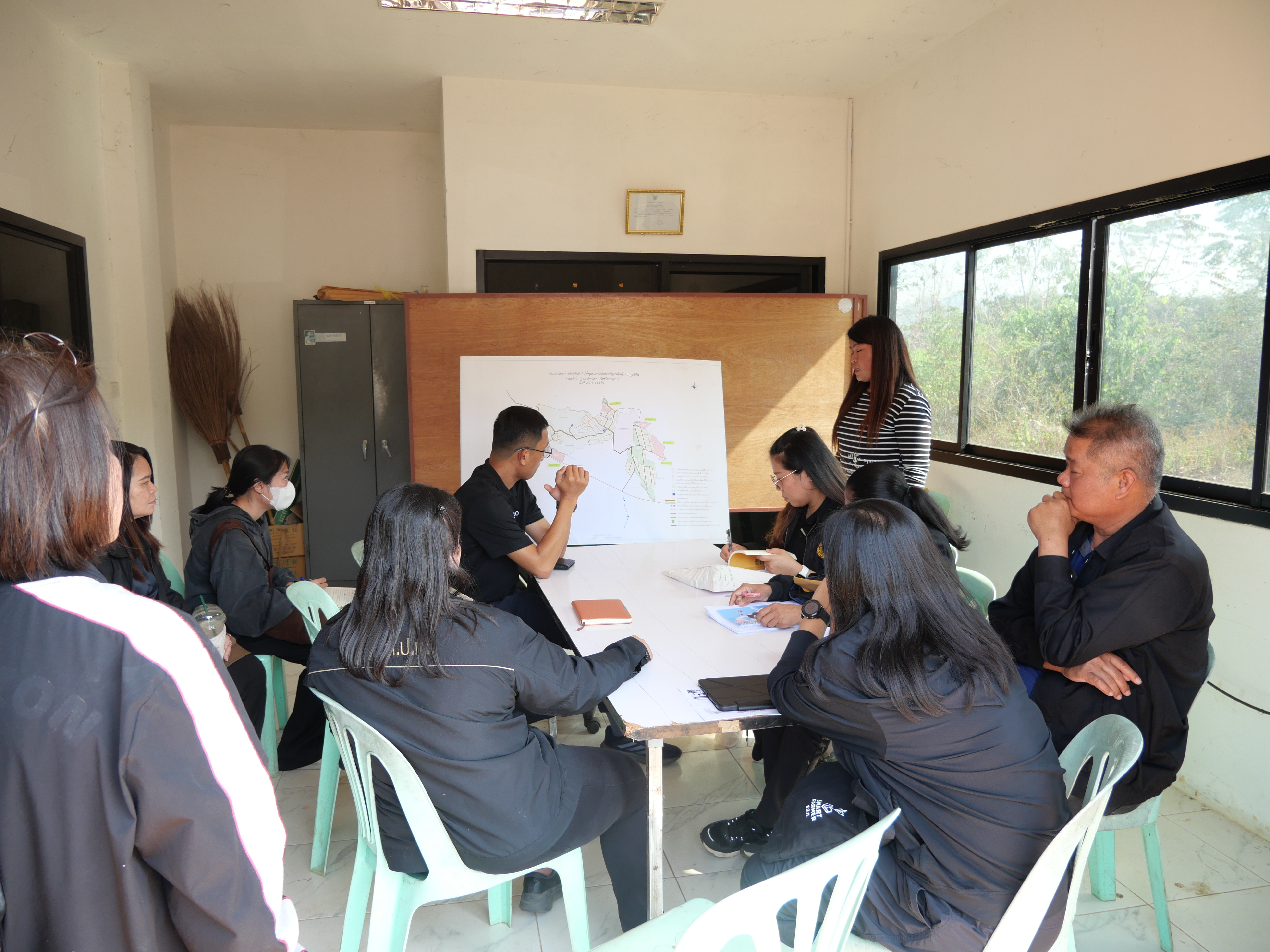 title - กพม. ติดตามความคืบหน้าตลาดเกษตร คทช.สิงห์ จ.กาญจนบุรี ระยะที่ 1