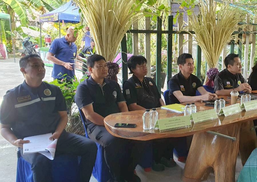 ผอ.สพท. ร่วมตรวจข้อมูลเชิงประจักษ์ผู้เข้ารับการสรรหาปราชญ์เกษตรของแผ่นดิน สาขาเศรษฐกิจพอเพียง รายนายสุดดิน ซาชา