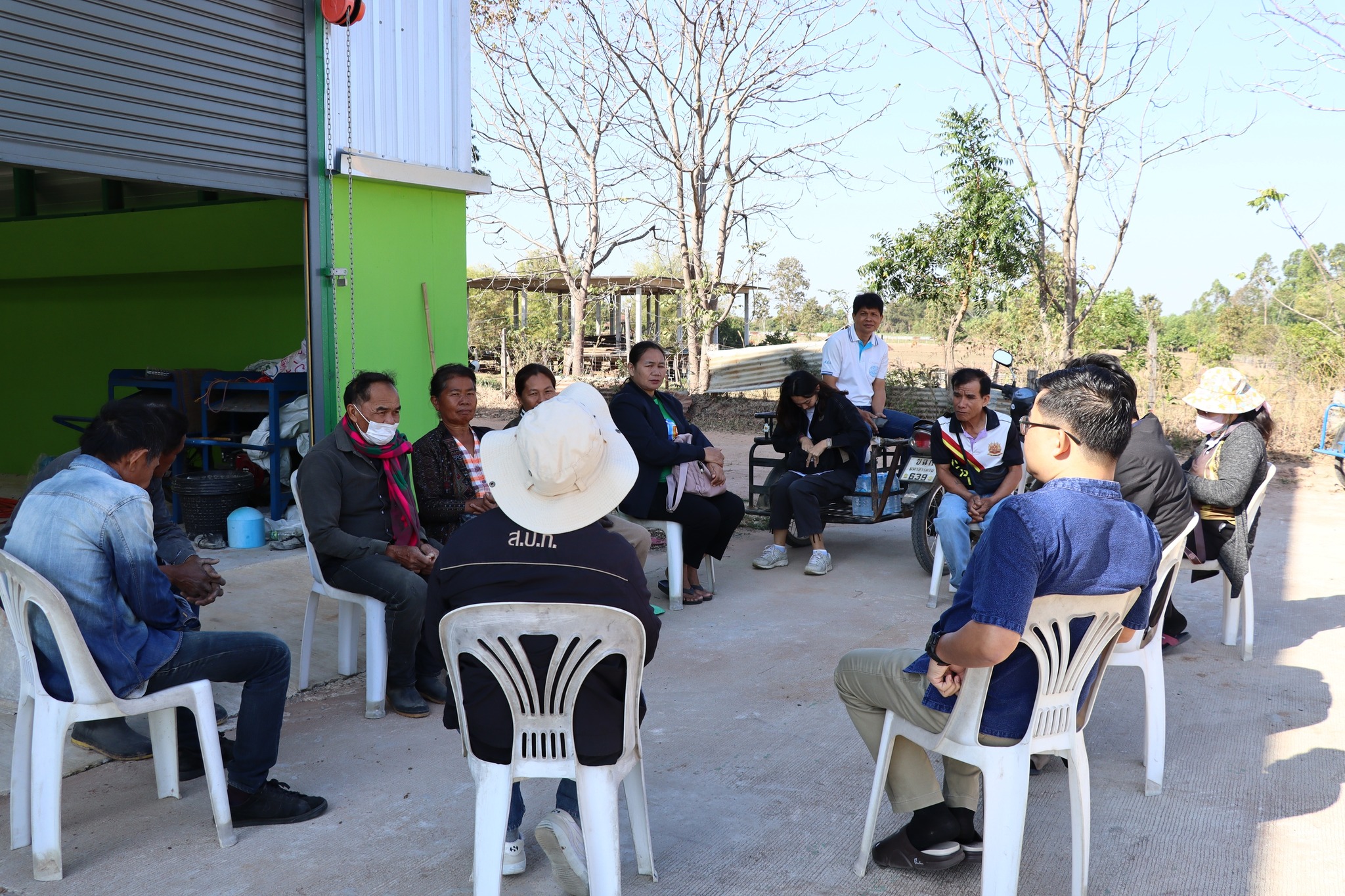 title - กพก. ติดตามผลการดำเนินงานของสมาชิกแปลงใหญ่มันสำปะหลังบ้านเหล่าโพธิ์ ต.หนองกุงสวรรค์ อ.โกสุมพิสัย จ.มหาสารคาม