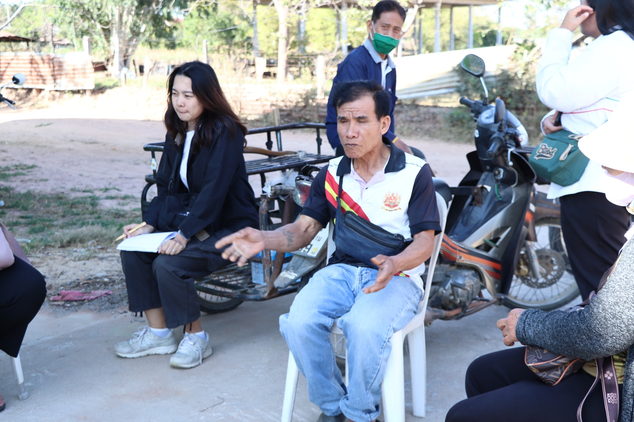 title - กพก. ติดตามผลการดำเนินงานของสมาชิกแปลงใหญ่มันสำปะหลังบ้านเหล่าโพธิ์ ต.หนองกุงสวรรค์ อ.โกสุมพิสัย จ.มหาสารคาม