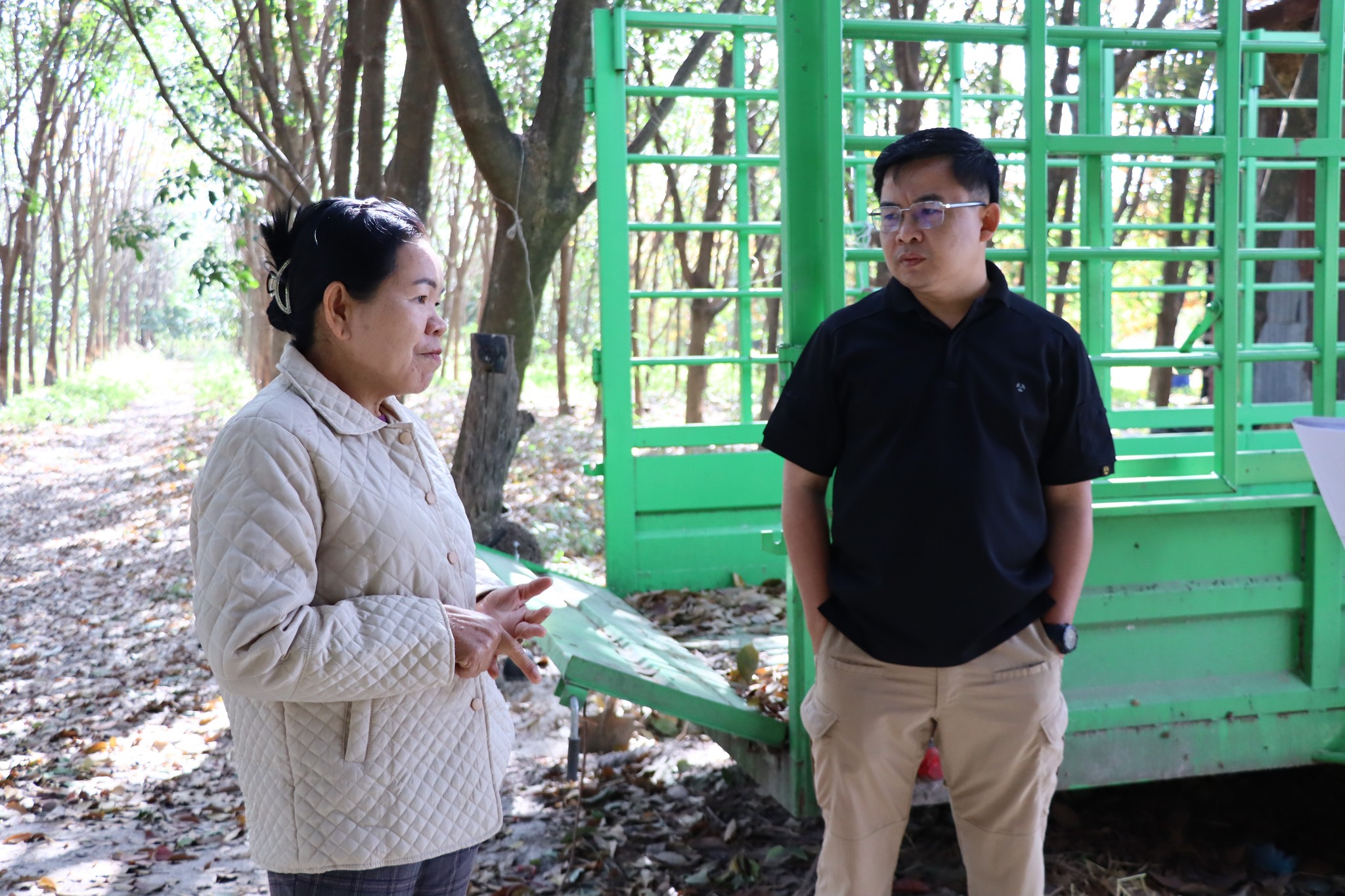 title - กพก. ติดตามผลการดำเนินงานของสมาชิกกลุ่มแปลงใหญ่โคขุน ม. 7 ต.หนองแหน อ.กุดชุม จ.ยโสธร