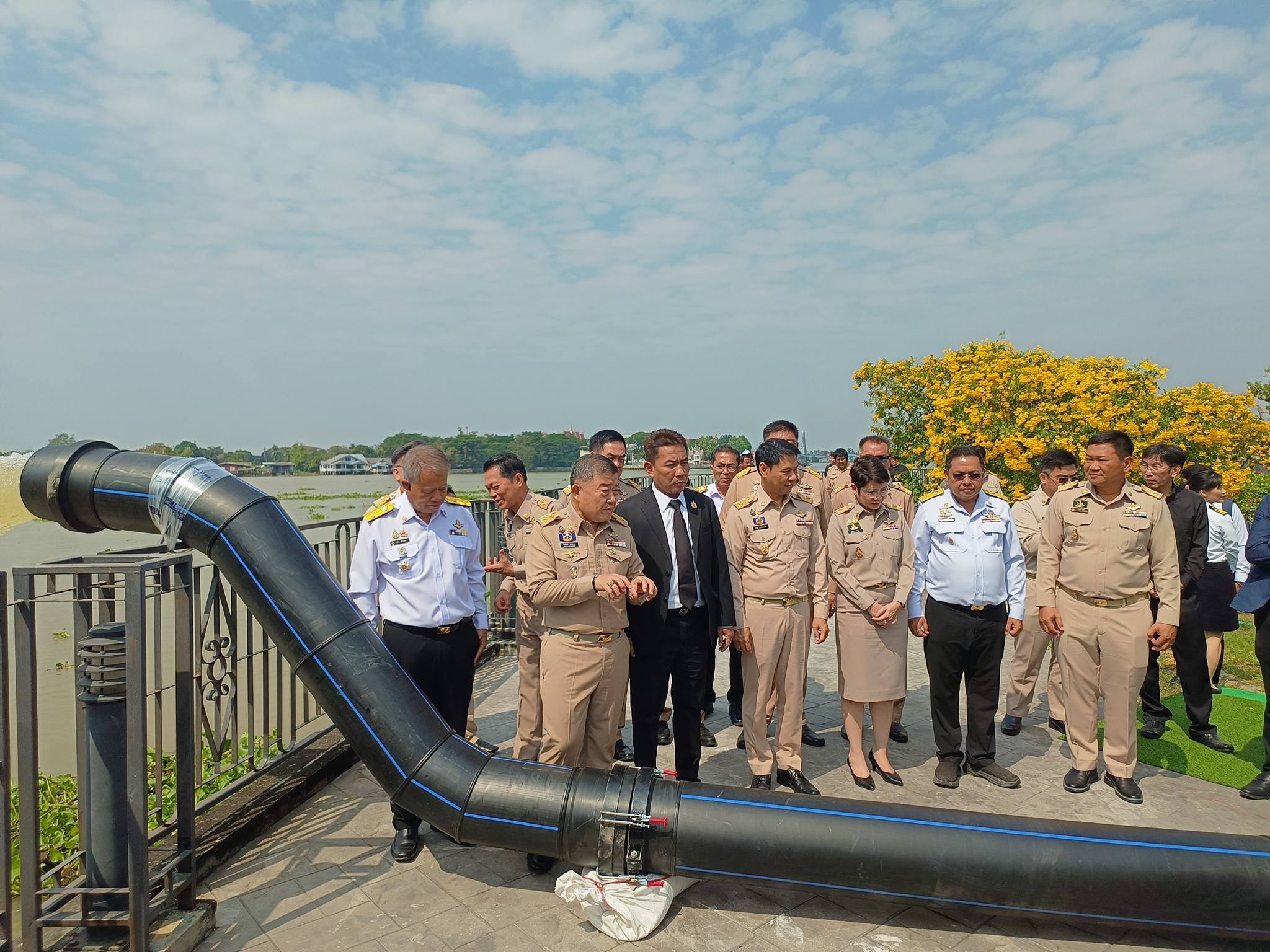 title - สพท. ร่วมงานนำเสนอนวัตกรรมยางพาราเพื่อการชลประทานไทย