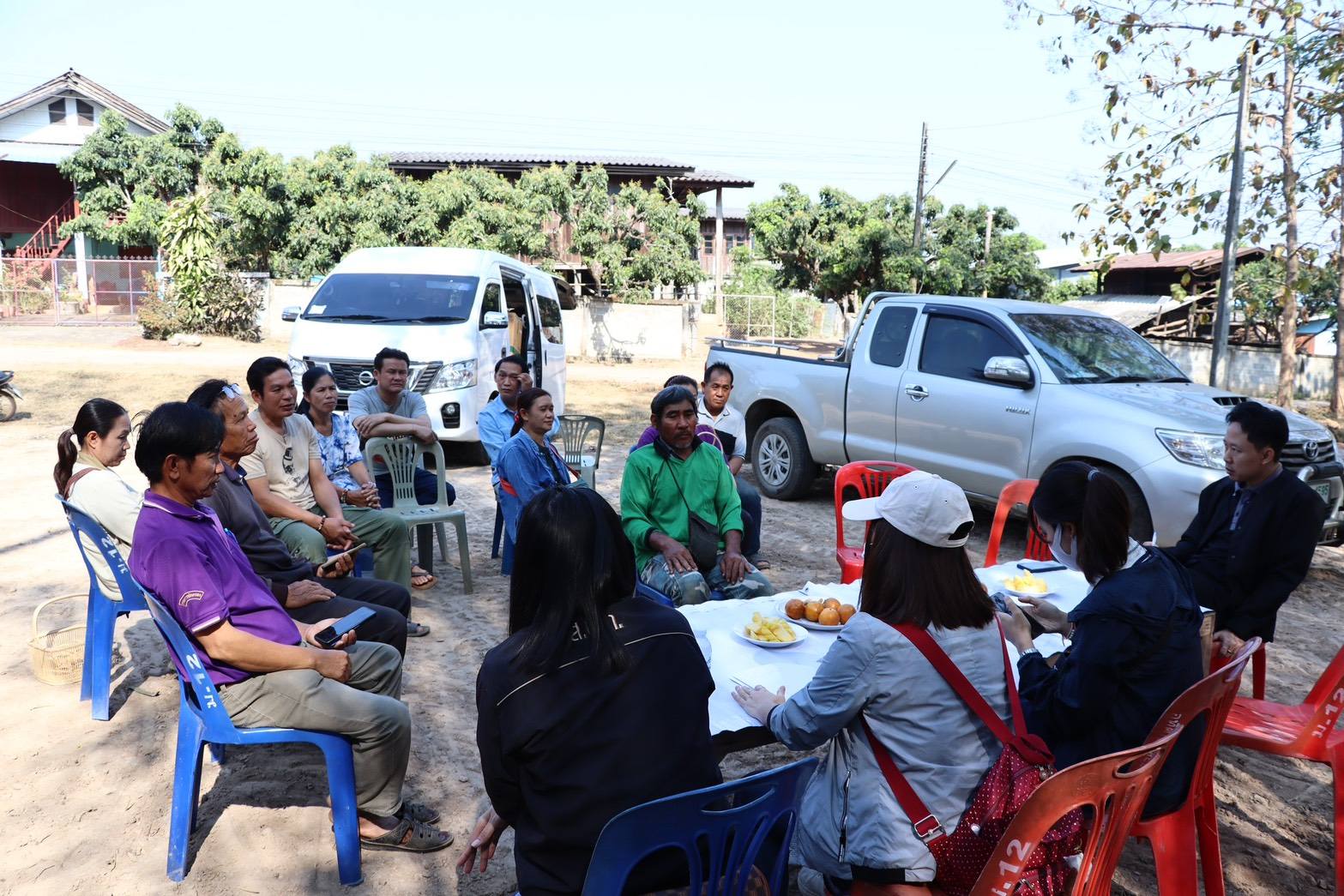 title - กพก. ติดตามการดำเนินงานโครงการระบบส่งเสริมเกษตรแปลงใหญ่ลำไย อ.เทิง จ.เชียงราย