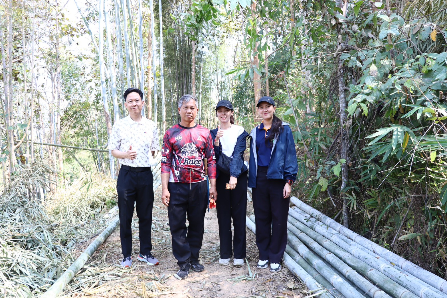 title - กพก. ติดตามผลการดำเนินงานและการใช้ครุภัณฑ์ของเกษตรกรแปลงใหญ่ไผ่ บ้านยู้ ต.จอมพระ อ.ท่าวังผา จ.น่าน