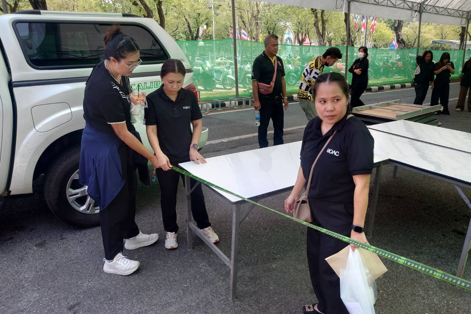 title - กพธ. เตรียมสถานที่งานวันสถาปนา ส.ป.ก. ครบรอบ 51 ปี