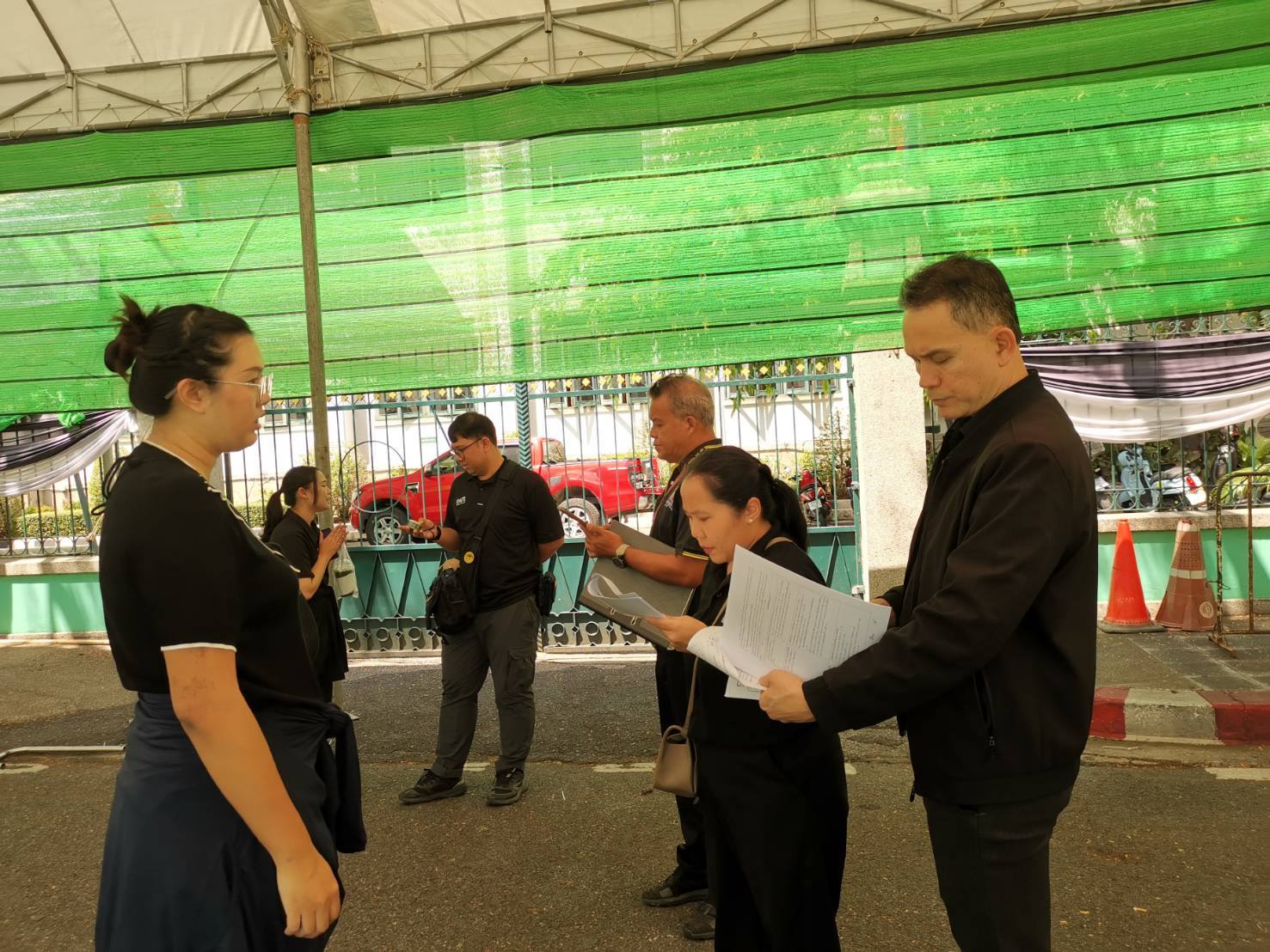 title - กพธ. เตรียมสถานที่งานวันสถาปนา ส.ป.ก. ครบรอบ 51 ปี