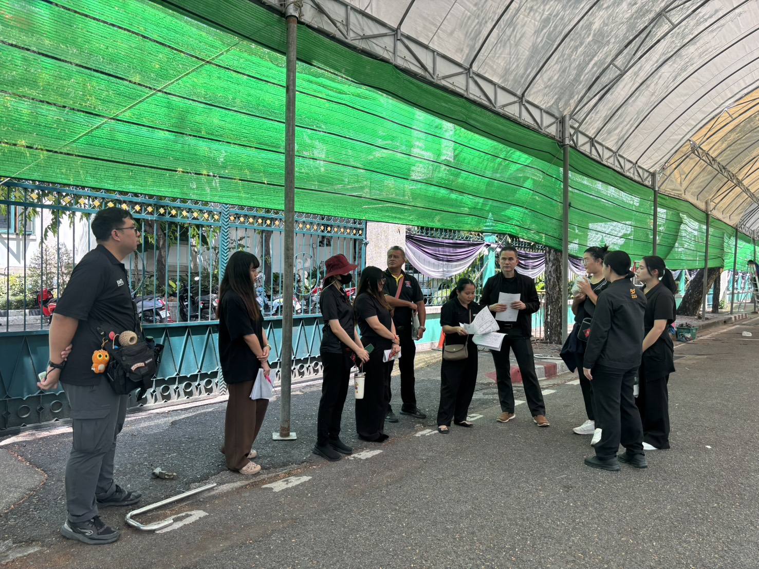 title - กพธ. เตรียมสถานที่งานวันสถาปนา ส.ป.ก. ครบรอบ 51 ปี