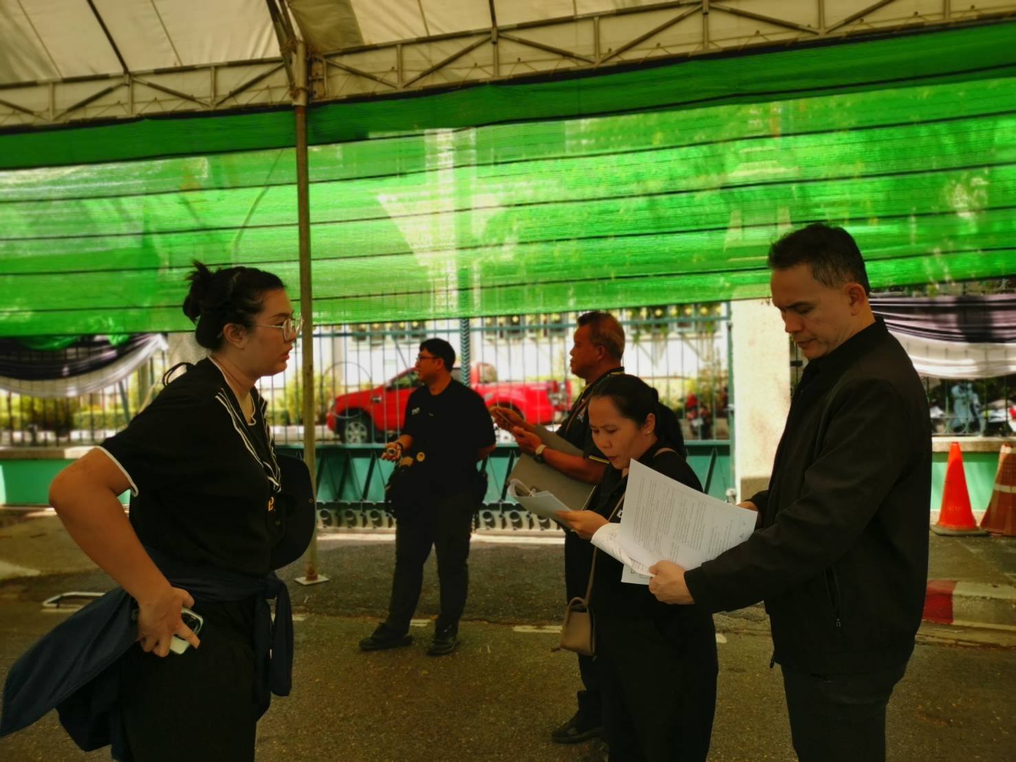 title - กพธ. เตรียมสถานที่งานวันสถาปนา ส.ป.ก. ครบรอบ 51 ปี