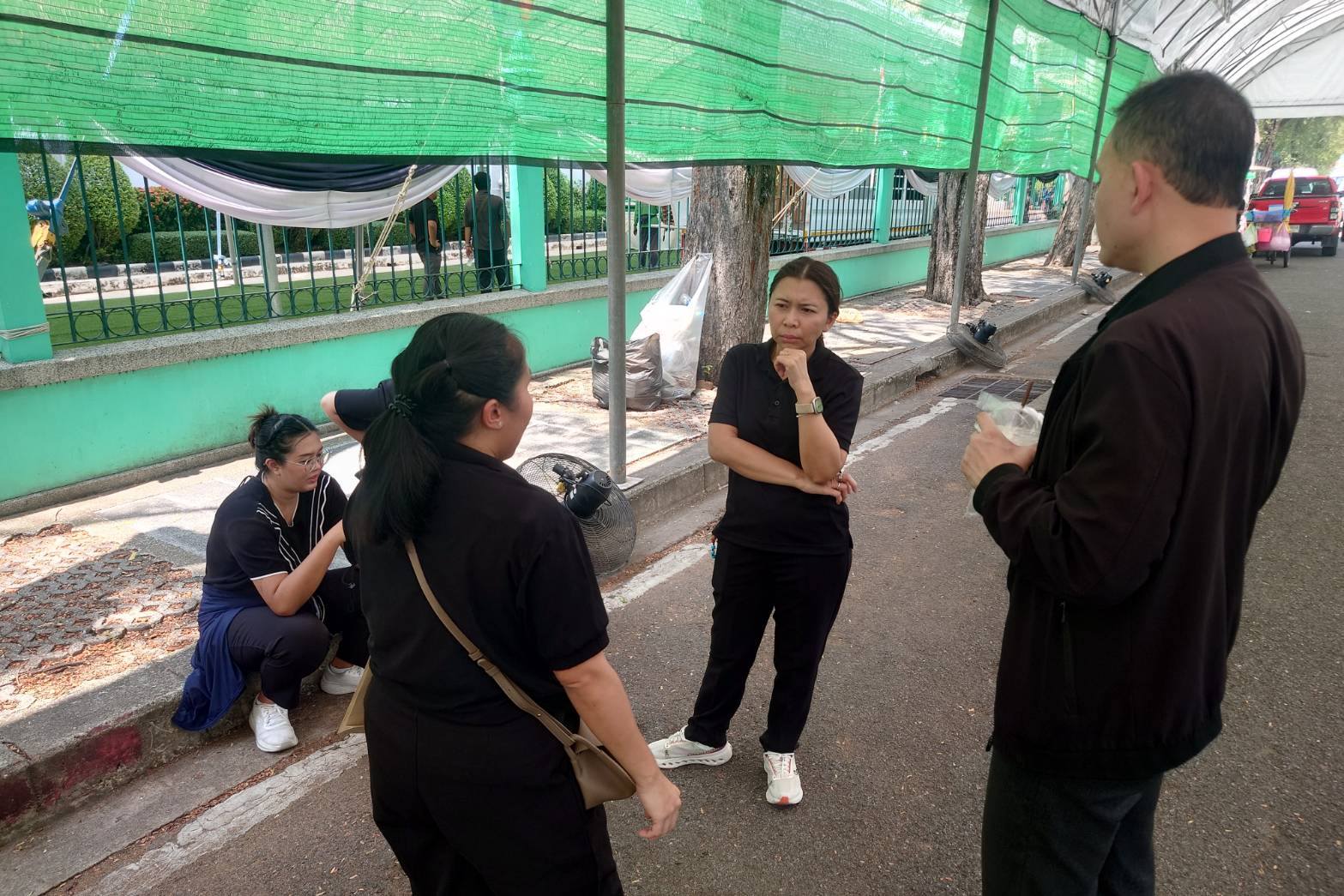 title - กพธ. เตรียมสถานที่งานวันสถาปนา ส.ป.ก. ครบรอบ 51 ปี