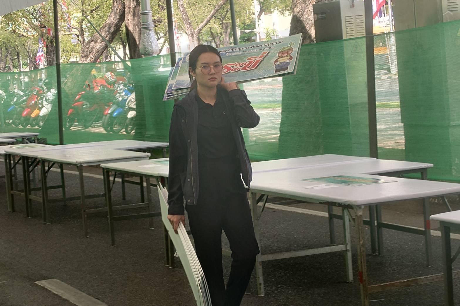 title - กพธ. เตรียมสถานที่งานวันสถาปนา ส.ป.ก. ครบรอบ 51 ปี