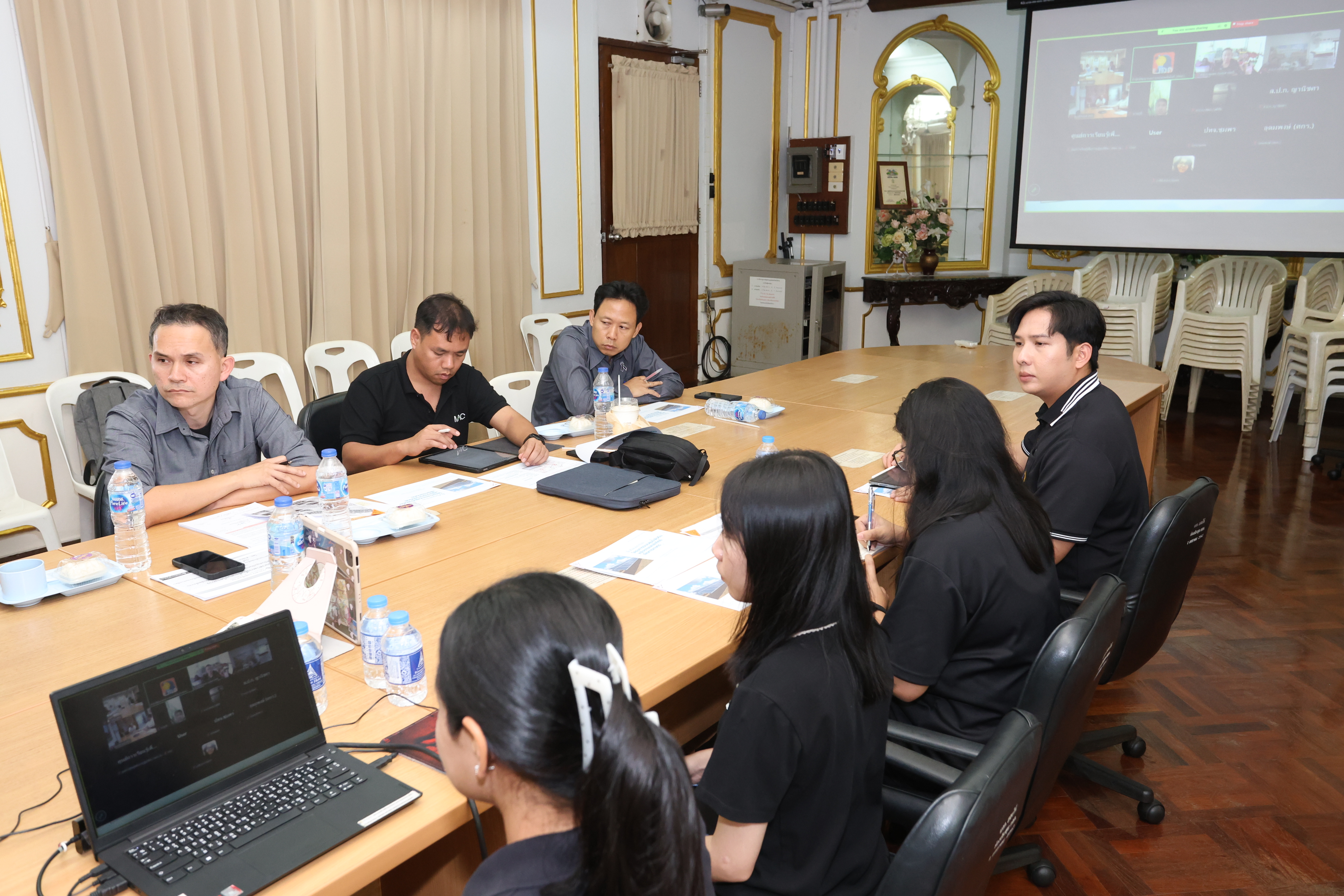 title - ส.ป.ก. หารือแนวทางการยื่นข้อเสนอโครงการเพื่อขอรับการสนับสนุนกองทุนจาก ส.กทอ. ประจำปี 2569