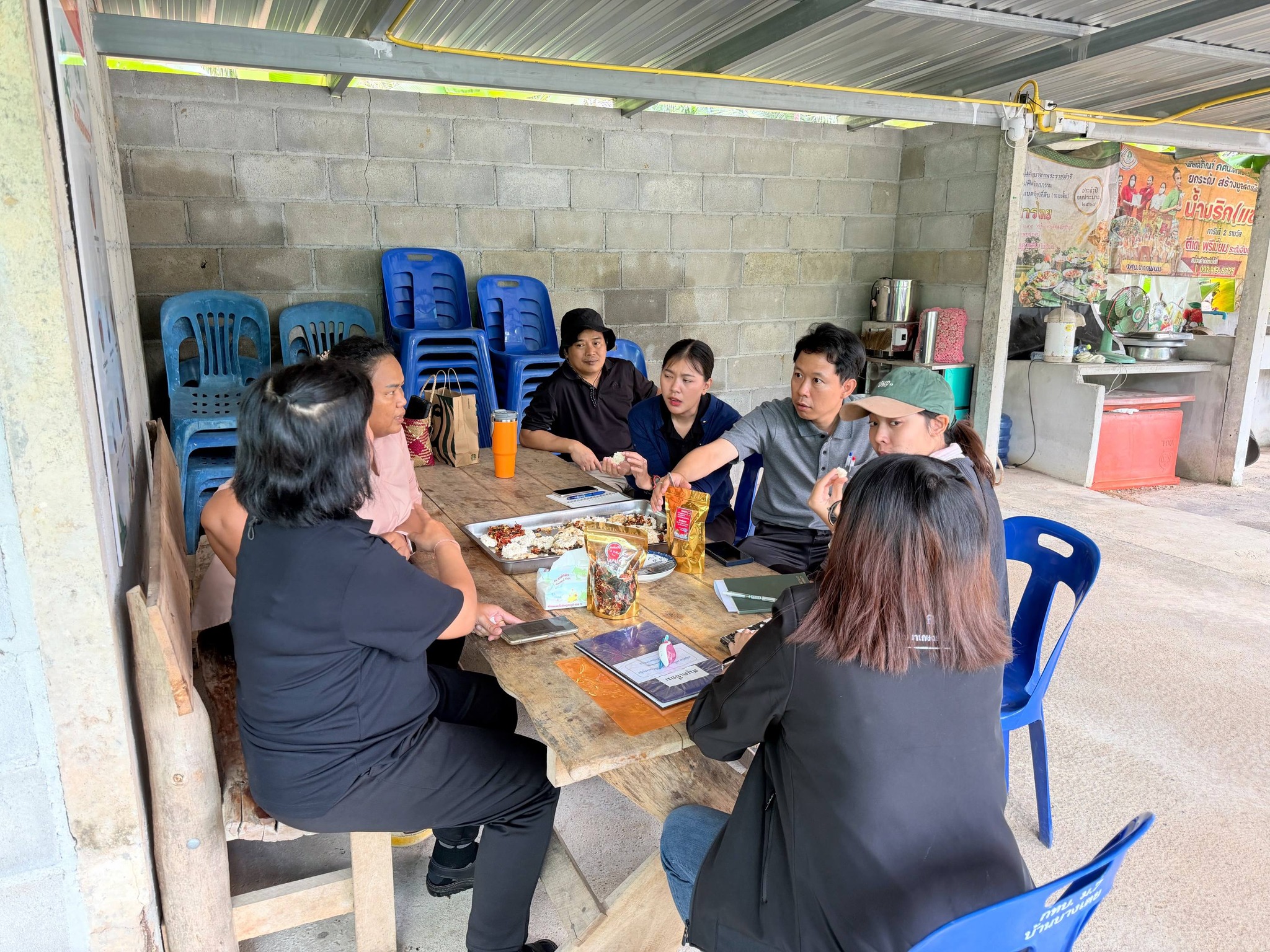 title - กพก. ลงพื้นที่แปลงใหญ่พืชผักสมุนไพร ต.คลองชะอุ่น อ.พนม จ.สุราษฎร์ธานี