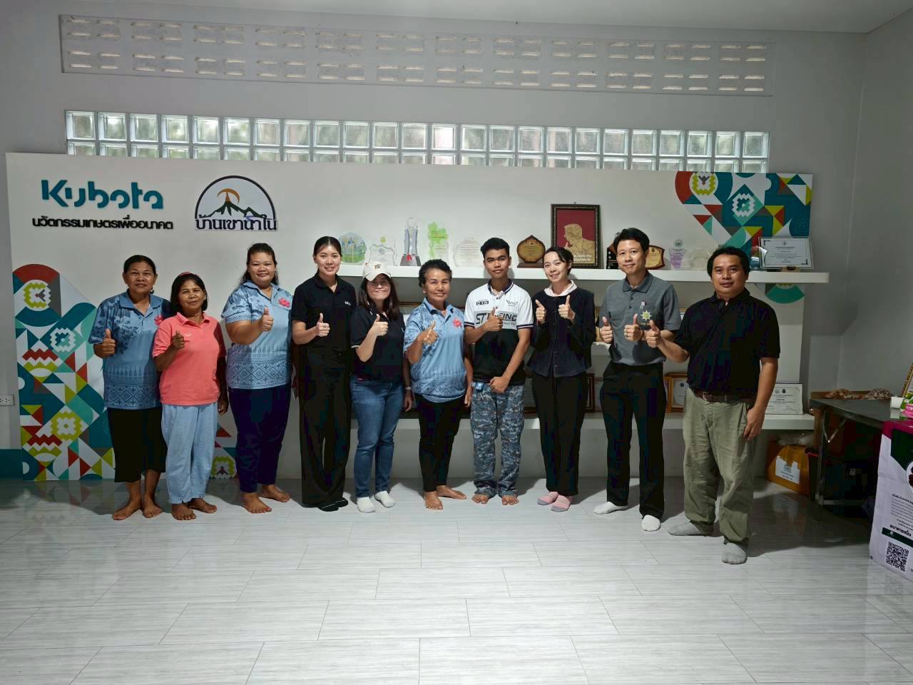 กพก. ลงพื้นที่แปลงใหญ่สมุนไพร ตำบลต้นยวน อำเภอพนม จังหวัดสุราษฎร์ธานี