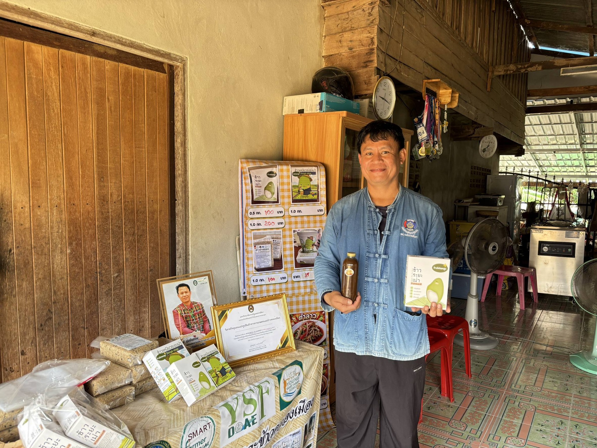 title - กพม. ติดตามผลการดำเนินงาน SF ต้นแบบ - เกษตรกร JAEC จ.นครราชสีมา