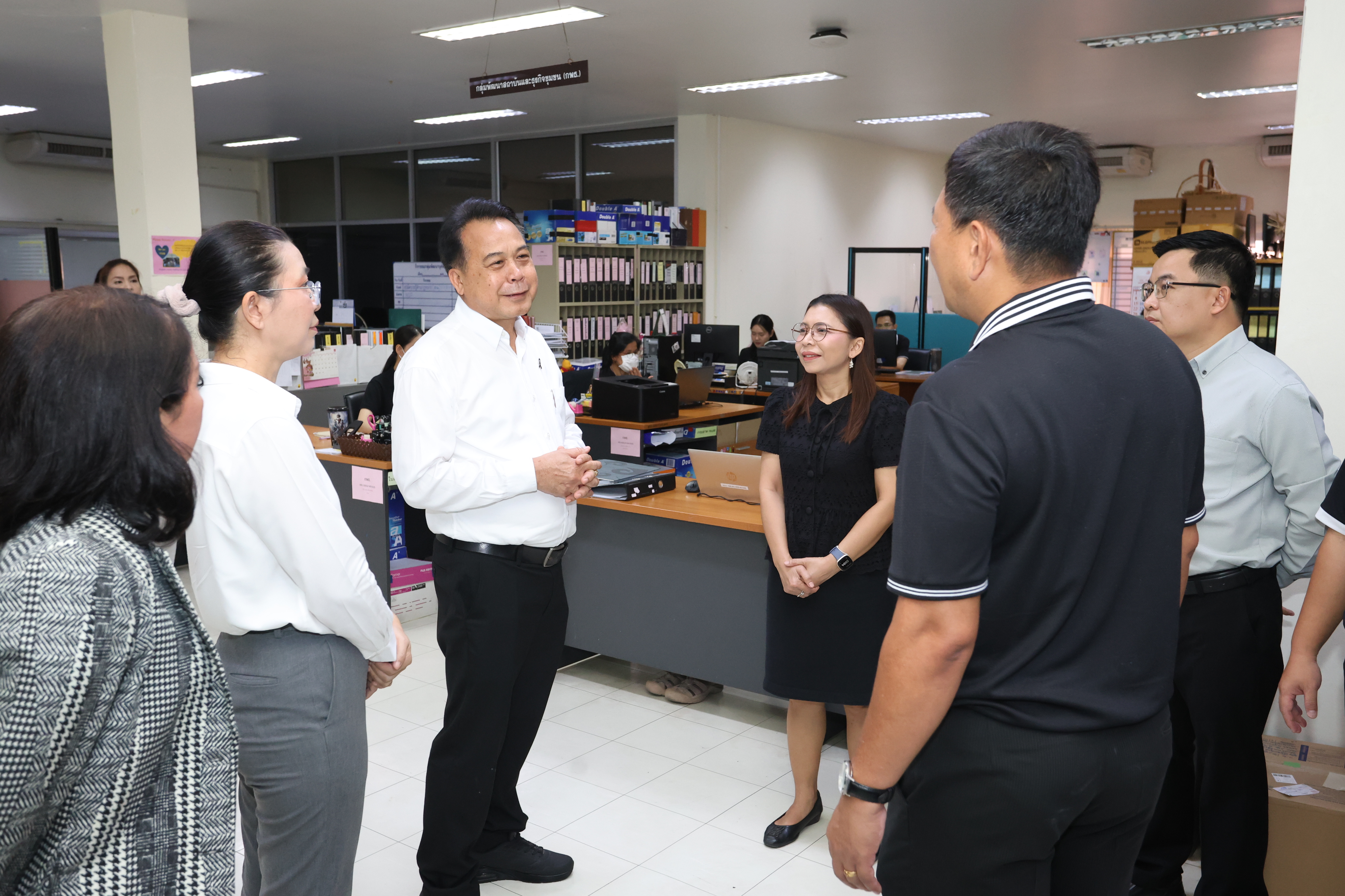 title - รองเลขาฯ ส.ป.ก. ตรวจติดตามงาน สพท. มอบนโยบายชูเกษตรกรรมยั่งยืน